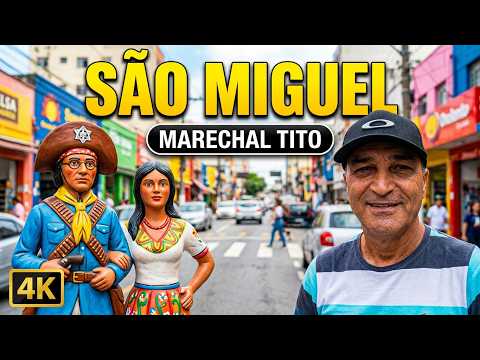 TOUR SÃO MIGUEL PAULISTA E ITAIM PAULISTA AVENIDA MARECHAL TITO VÍDEO 4K HDR COM GOPRO13