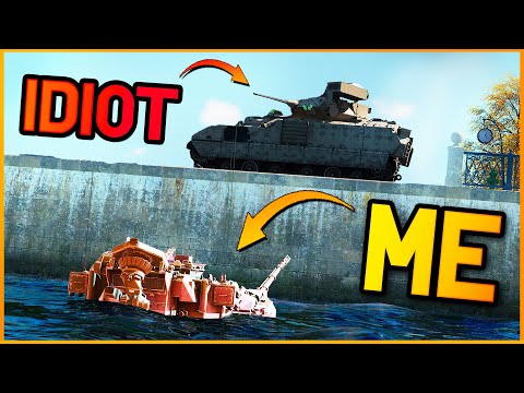 Destroying Tanks as a SUBMARINE in War Thunder