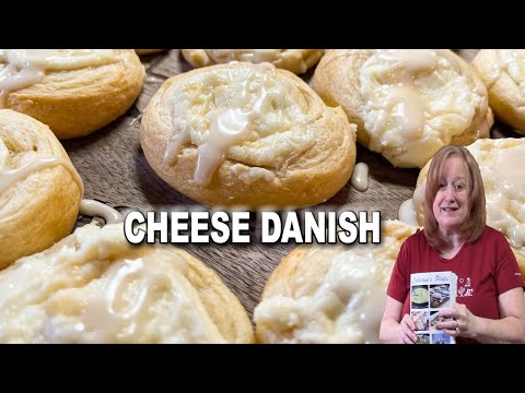 Easy Breakfast CHEESE DANISH, Crescent Roll Dough Recipe, Catherines Plates