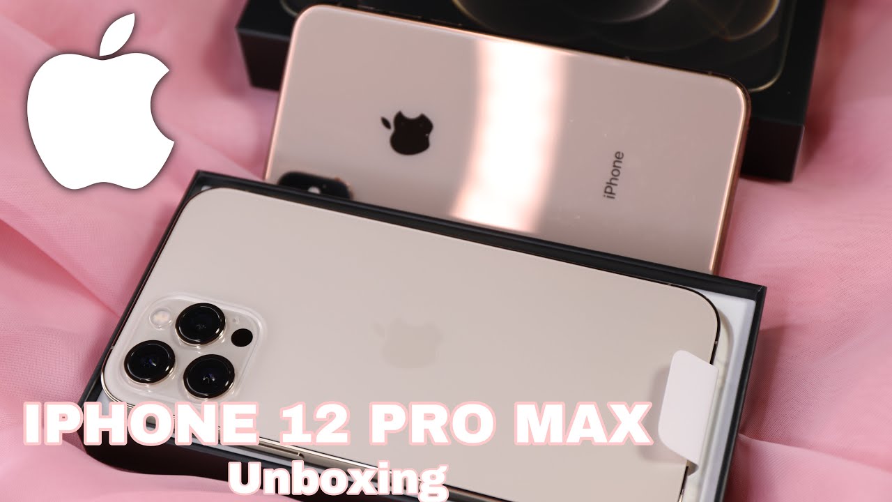 IPHONE 12 PRO MAX UNBOXING AND SET UP