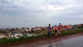 preview picture of video 'Tornado em Taquarituba'
