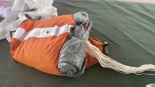 Finiks future reserve parachute 🪂 packing check