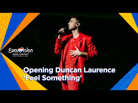 Opening Duncan Laurence - 'Feel Something' | First Semi-Final | Eurovision 2021