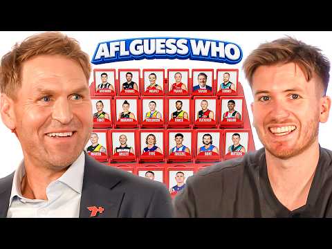 AFL Guess Who Against Footy Experts! (Kane Cornes)
