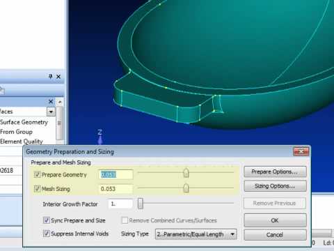 Femap 10.3: Automatic Geometry Preparation