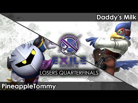 Project M: PineappleTommy (Meta Knight) V Daddy's Milk (Falco) - Exile 129 SSBPM