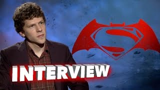 Batman v Superman: Dawn of Justice: Jesse Eisenberg Exclusive Interview | ScreenSlam video