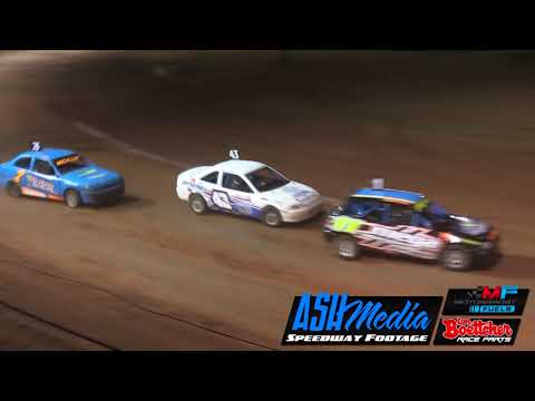 Junior Sedans: 2018/19 National Title - A-Main - Maryborough Speedway - 13.01.2019