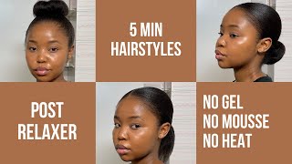 7 EASY RELAXED HAIRSTYLES  Buhle Mayatula