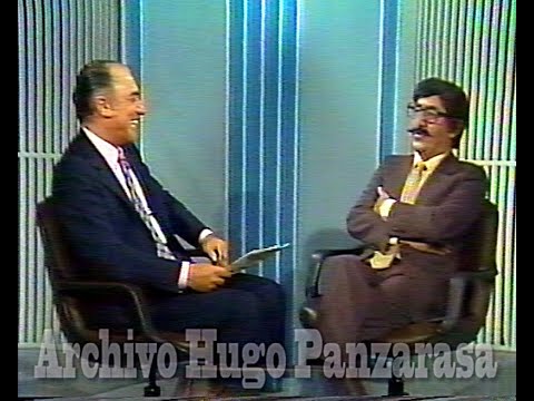 Mario Sapag y Cacho Fontana  //  La Mil y una de Sapag  1984 // REDIGITALIZADO/ con Dante Caputo