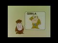 Plaza Sésamo Sesame Street G For Gorila Gorilla