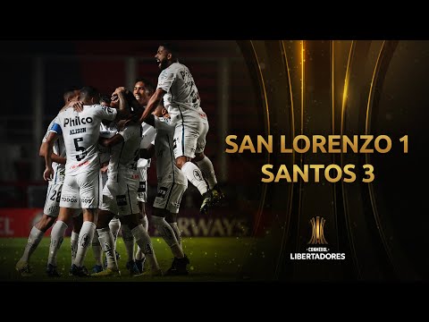 San Lorenzo vs. Santos [1-3] | RESUMEN | Fase 3 | IDA | CONMEBOL Libertadores