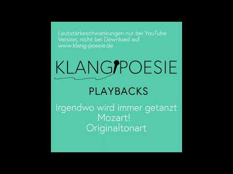 Irgendwo wird immer getanzt Piano Playback Karaoke Instrumental