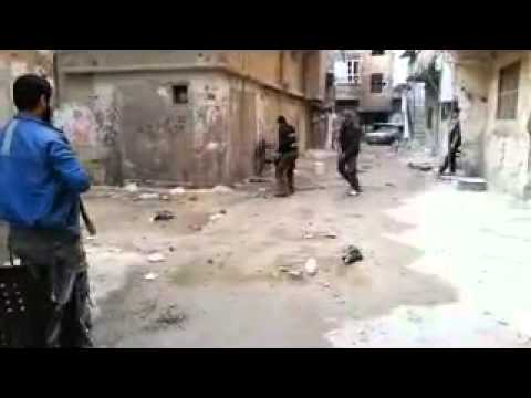 اشتباكات بين عناصر لواء أبابيل حوران وقوات النظام في مدينة دمشق