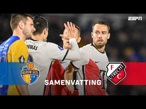 ⏱️ SANDER VAN DE STREEK na 1️⃣ minuut al trefzeker! ⚡ | Samenvatting Blauw Geel '38 - FC Utrecht