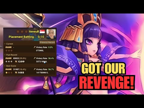 Using NEPHTHYS to DOMINATE RTA Placements – Met the Same Player 3 Times! [IteneuB RTA Improvement]