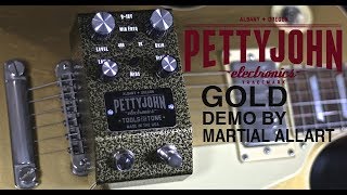 Video thumbnail for Pettyjohn Gold overdrive, demo by martial allart by Martial Allart
