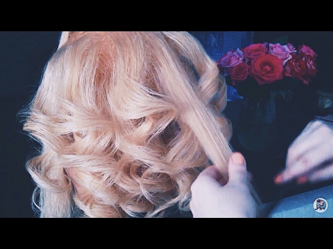 КРУПНЫЕ ЛОКОНЫ на утюжок ? ПОЛНОЕ ВИДЕО ? BIG SEXY CURLS ? LOZNITSA