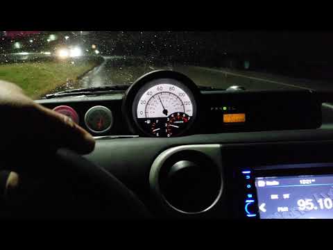 Scion XB road test after upgrades. Weapon R products