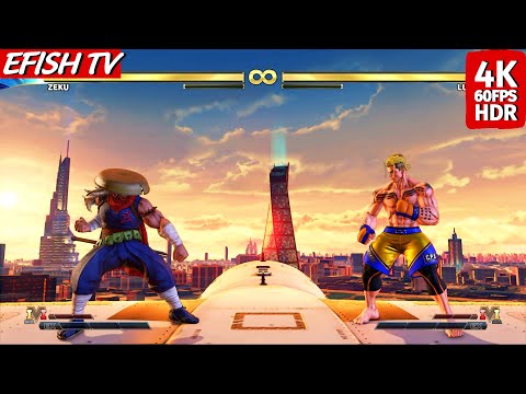 Zeku vs Luke (Hardest AI) - Street Fighter V | PS5 4K 60FPS