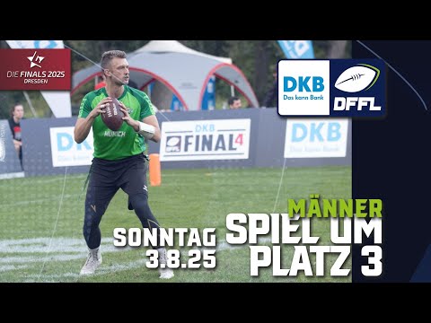 Flag Football / Die Finals 2025 / Sonntag - Spiel um Platz 3