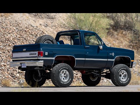 1988 Chevrolet K5 Blazer Silverado 4x4