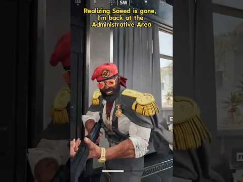 Bosses cover for each other too: meet Saeed in Layali Grove or Reis in Zero Dam. #deltaforce