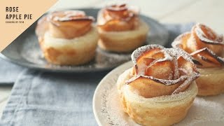 로즈 애플 파이 만들기,애플 타르트 레시피, 사과 파이 : How to make Rose Apple Pie,Apple Tart recipe -Cooking tree 쿠킹트리