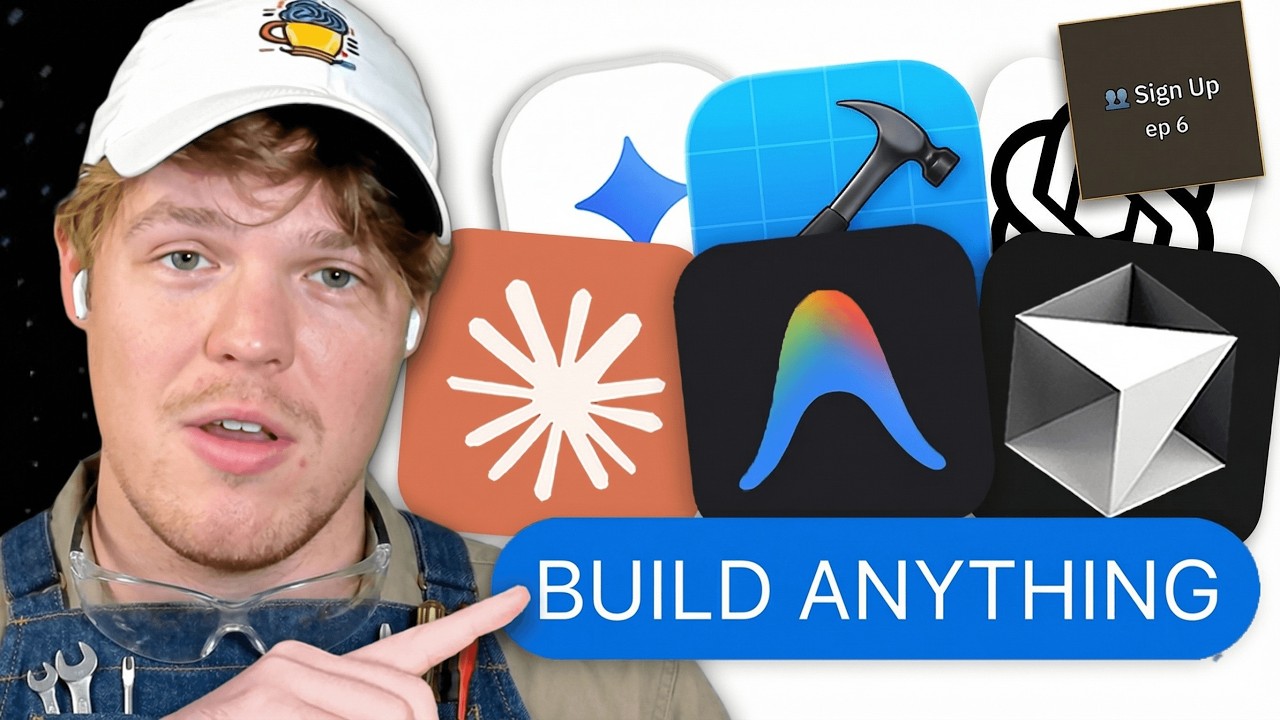 How To Build Your First App with AI - Lesson 6 (user sign up)