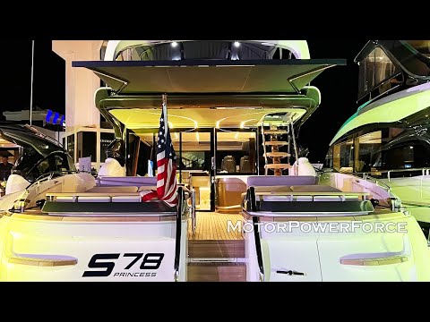 2022 Princess S78 Luxury Yacht