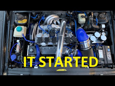 Volvo 850 Build Part 7 - IT RUNS!!