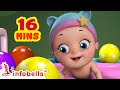 Ten In The Bed Baby Playing With Colourful Ball Bengali Rhymes For Children Infobells
