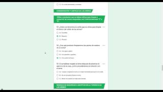 Tema 1 Examen Teórico Licencia de Armas en España, prepáralo fácil y gratis!