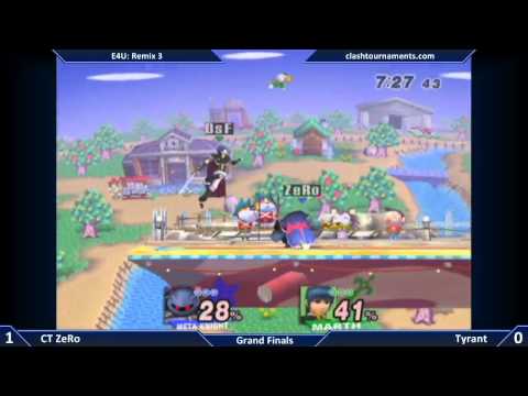 E4U Remix 3 - CT ZeRo vs Tyrant - Grand Finals - SSBB