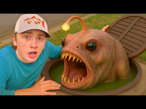 I Found a Mysterious Sewer INFESTED with Alien Fish!