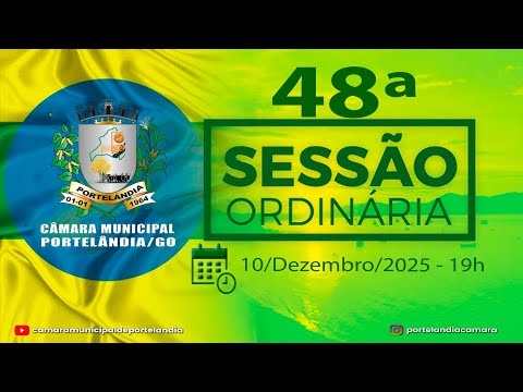 Câmara Municipal de Portelândia-GO está ao vivo!