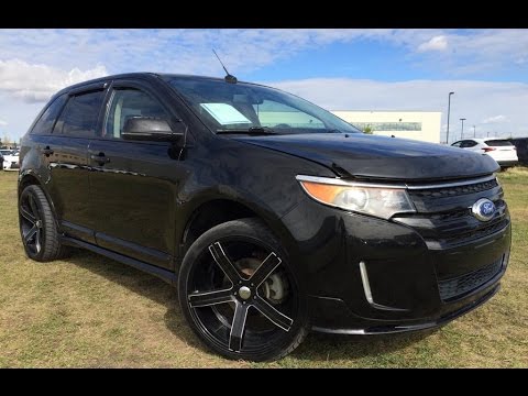 Pre Owned Black 2012 Ford Edge Sport AWD In Depth Review | Slave Lake Alberta