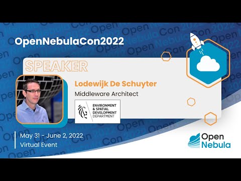 OpenNebulaCon2022 - dOMG - How OpenNebula at Departement Omgeving enables devs to go live faster
