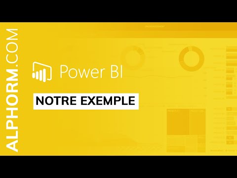 Notre exemple sous Microsoft Power BI Vidéo Tuto