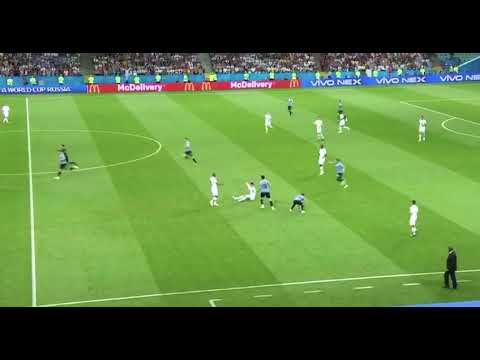 Lucas Torreira vs Cristiano Ronaldo falta