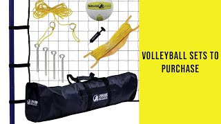 Best Volleyball Sets Reviews 2019 - Volleyball Sets To Purch