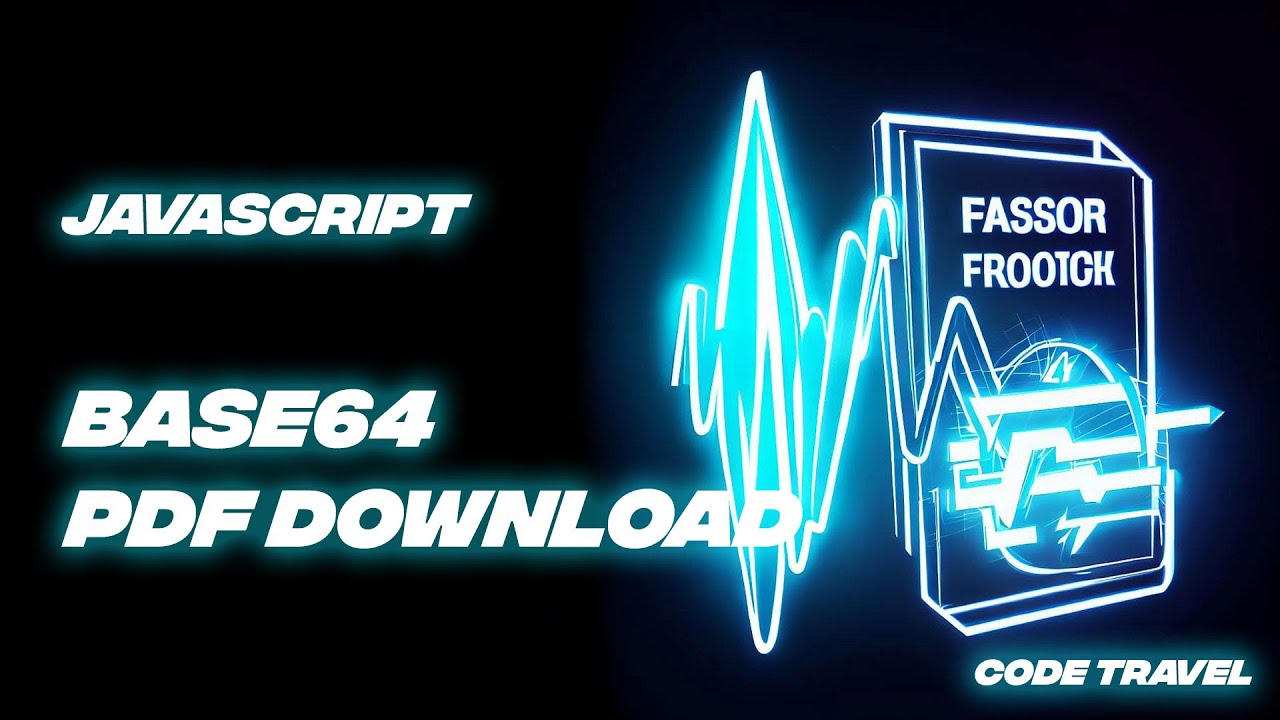 JS - Download Base64 Encoding to PDF file #bard #promptengineering