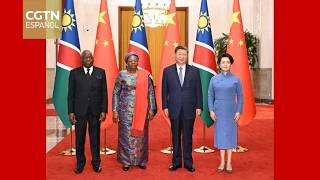 El presidente chino, Xi Jinping, se reúne en Beijing con su homóloga namibia, Netumbo Nandi-Ndaitwah