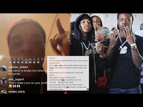 Kodak black GOES OFF On Pressa On Ktb Album