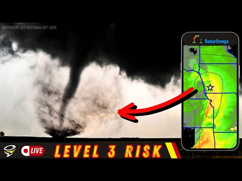 🌪️ STORM CHASER: Ride along in search for tornadoes in Iowa!