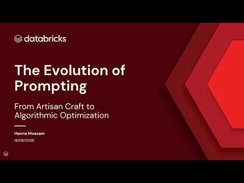 Watch: What Is Automated Prompt Optimization? GEPA, MLflow and Agent Bricks Explained