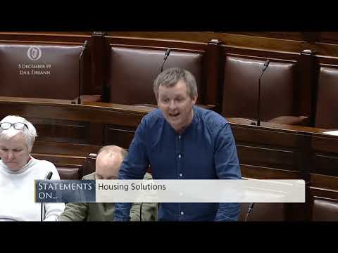 Richard Boyd Barrett: Says Policy 'Facilitates Greed' Behind Housing Crisis