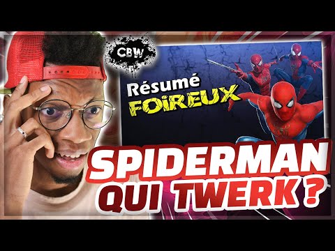J'ai RÉAGIS à Résumé Foireux: SPIDERMAN NO WAY HOME de CrazyBomb World !