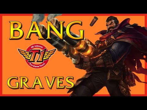 SKT T1 Bang - Graves ADC vs Tristana - Korean Challenger Ranked League of Legends 2014
