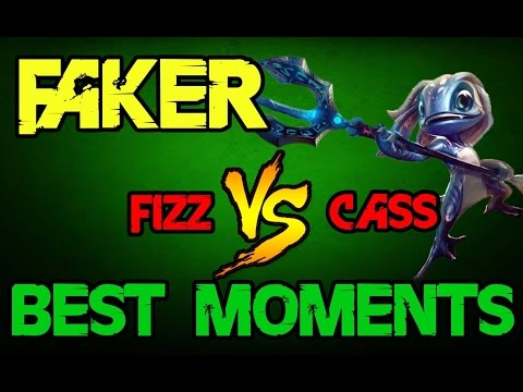 SKT T1 Faker as Fizz vs Cassiopeia | BEST MOMENTS